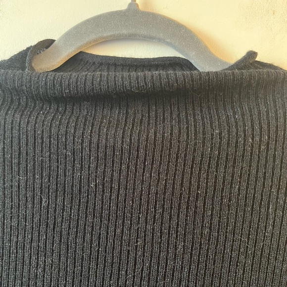 NWT NORDSTROM Merino-wool Ribbed High-neck Sweater - Picture 5 of 9